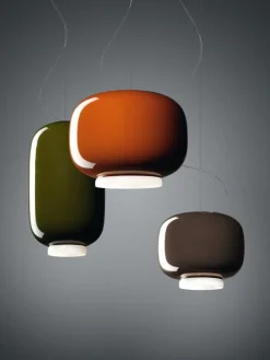 Foscarini Chouchin 1 pendellampa, orange