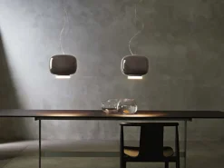 Foscarini Chouchin 3 pendellampa, grå