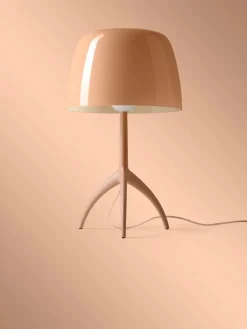 Foscarini Lumiere Nuances bordslampa, stor, Cipria