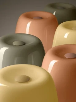 Foscarini Lumiere Nuances bordslampa, liten, Cipria