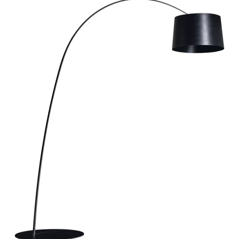 Foscarini Twiggy golvlampa, dimbar, svart