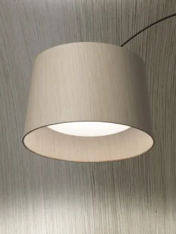 Foscarini Twiggy Wood golvlampa, svart