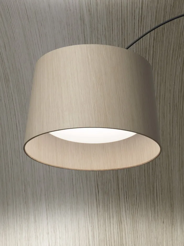 Foscarini Twiggy Wood golvlampa, svart