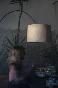 Foscarini Twiggy Wood golvlampa, svart