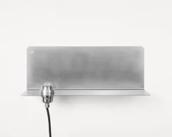 Frama 90° vägglampa, rostfritt stål