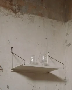 Frama D20 hylla, 40 cm, varmvitt stål