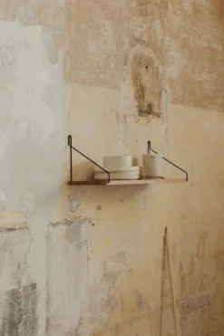 Frama D27 vägghylla, 60 cm, ek - svart