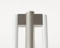 Frama Eiffel Double vägglampa, 100 cm, rostfritt stål