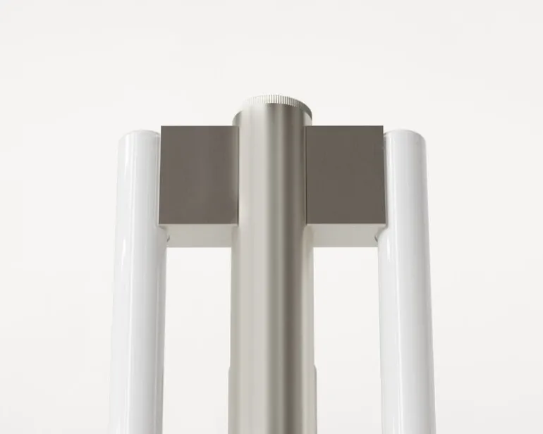 Frama Eiffel Double vägglampa, 100 cm, rostfritt stål