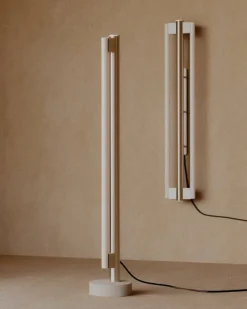 Frama Eiffel Double vägglampa, 100 cm, rostfritt stål