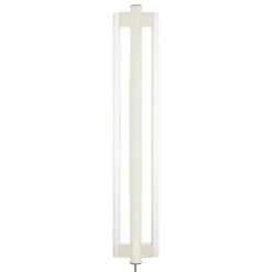 Frama Eiffel Double vägglampa, 100 cm, kräm