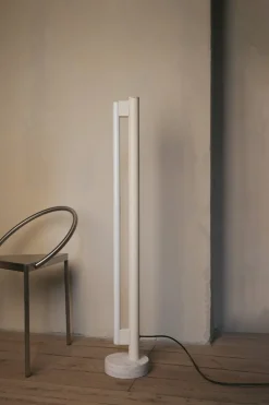 Frama Eiffel Single golvlampa, 100 cm, cream