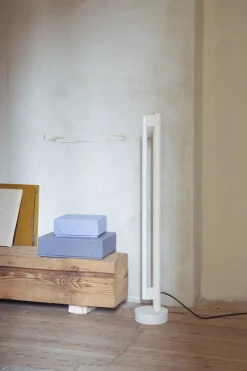 Frama Eiffel Single golvlampa, 100 cm, cream