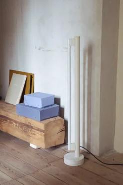 Frama Eiffel Single golvlampa, 100 cm, cream