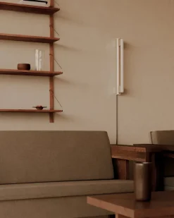 Frama Eiffel Single vägglampa, 50 cm, rostfritt stål