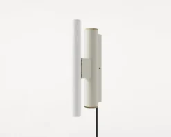 Frama Eiffel Single vägglampa, 30 cm, gräddvit