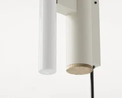 Frama Eiffel Single vägglampa, 30 cm, gräddvit