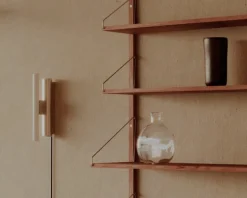 Frama Eiffel Single vägglampa, 30 cm, rostfritt stål