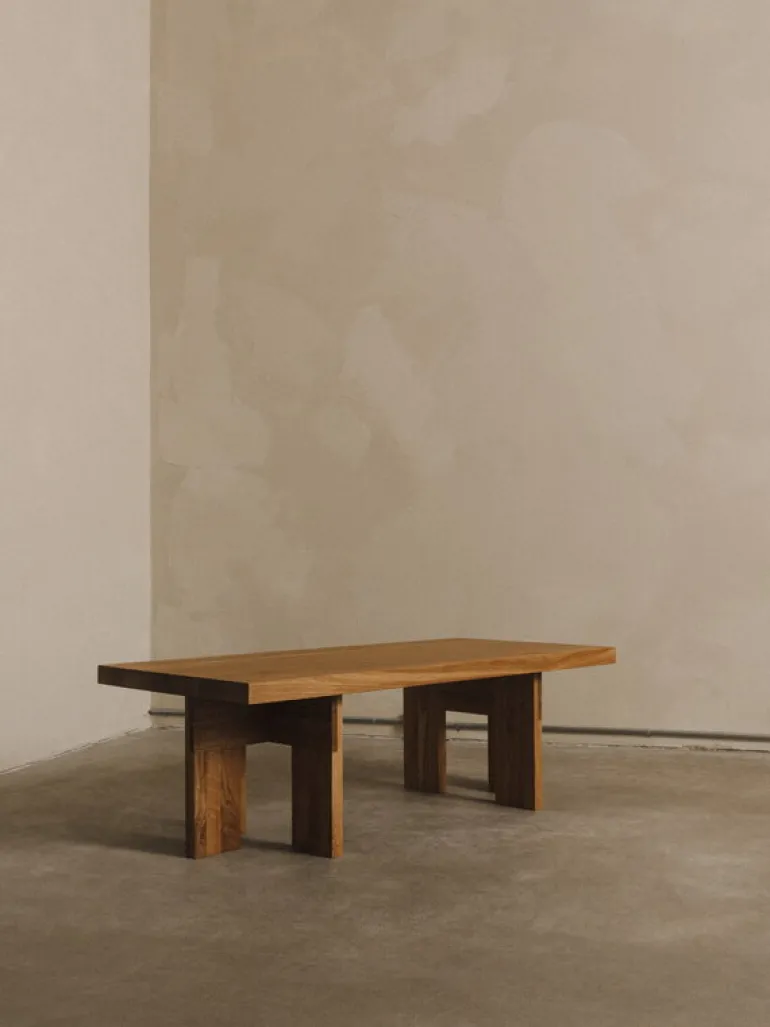 Frama Farmhouse rektangulärt soffbord, 105 x 52 cm, naturek