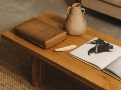 Frama Farmhouse rektangulärt soffbord, 105 x 52 cm, naturek