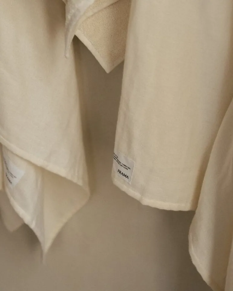 Frama Heavy Towel handduk, benvit