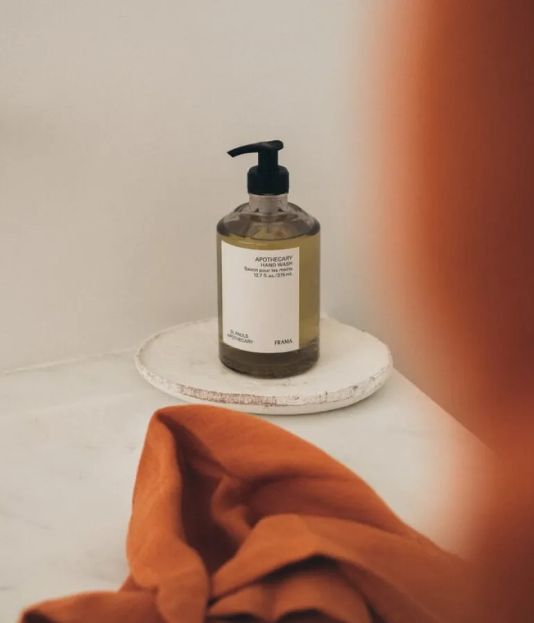 Frama Light Towel badhandduk, bränd orange