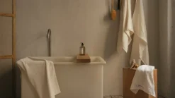 Frama Light Towel badhandduk, benvit