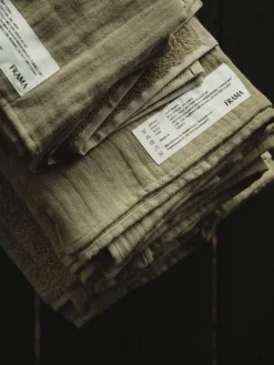 Frama Light Towel badlakan, salviagrön