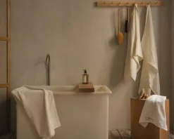 Frama Light Towel badlakan, benvit