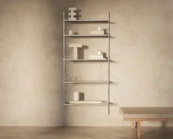 Frama Shelf Library H1852 vägghylla, rostfritt stål