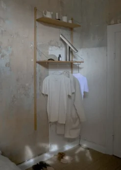 Frama T-Lamp bordslampa, borstat stål