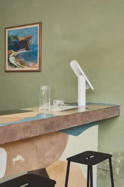 Frama T-Lamp bordslampa, vit