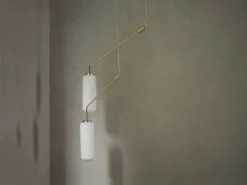 Frama Ventus 02 hänglampa, mässing