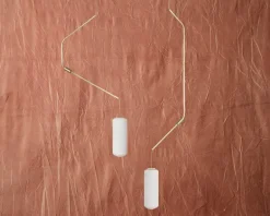 Frama Ventus 02 hänglampa, mässing