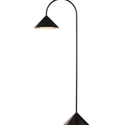 Frandsen Grasp, portabel bordslampa, 72 cm, mattsvart