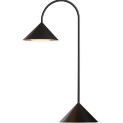 Frandsen Grasp, portabel bordslampa, 47 cm, mattsvart