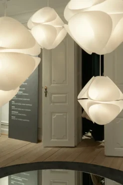 Frandsen Nova pendellampa, vit