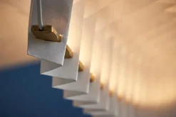 Frandsen Sora, pendellampa, vit - mässing