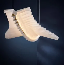 Frandsen Sora, pendellampa, vit - mässing