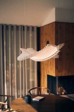 Frandsen Sora, pendellampa, vit - mässing