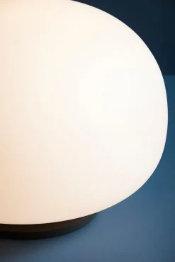 Frandsen Supernate, bordslampa, 38 cm, vit opal - svart