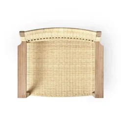 Fredericia BM62 karmstol, rotting - oljad ek