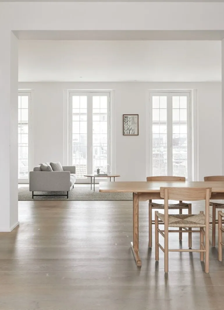 Fredericia C18 bord, 180 x 90 cm, lätt oljad ek