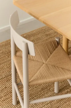 Fredericia J39 Mogensen stol, kiselstensgrå - papperssnöre