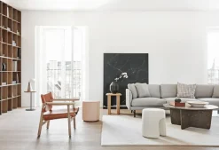 Fredericia Locus skål, 40 cm, travertin