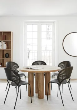 Fredericia Silhouette spegel, 100 cm, oljad valnöt