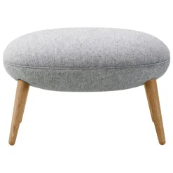 Fredericia Swoon fotpall, Hallingdal 130 - oljad ek