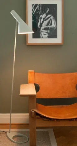 Fredericia The Spanish Chair, konjaksläder - såpad ek