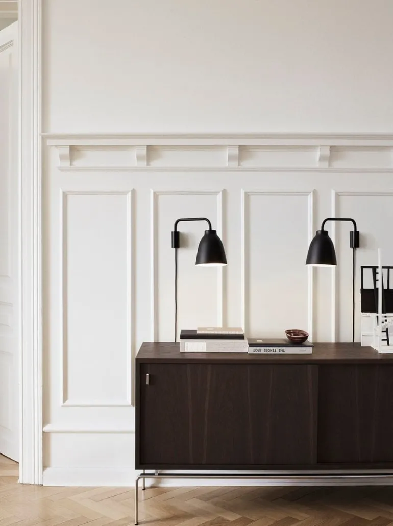 Fritz Hansen Caravaggio Read vägglampa, mattsvart