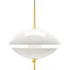 Fritz Hansen Clam pendel, 55 cm, opal